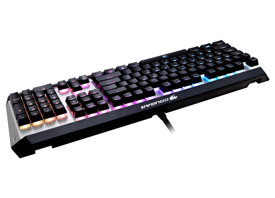 Cougar Attack X3 RGB Mechanical Gaming Keyboard Cherry MX Red Switches RGB Backlit thumbnail 2