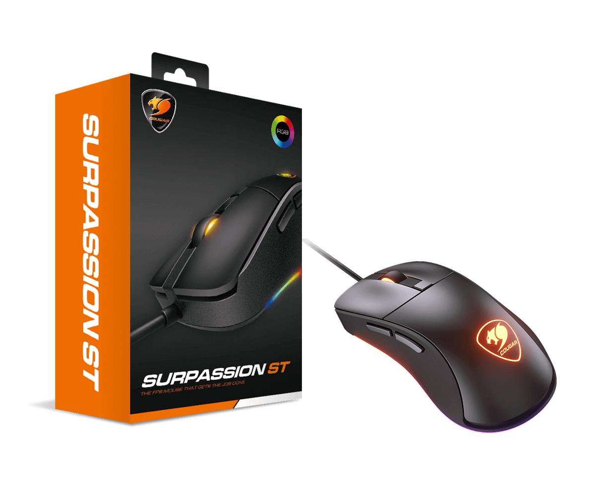 Cougar Surpassion ST RGB Gaming Mouse PMW3325 Optical 3200 DPI USB