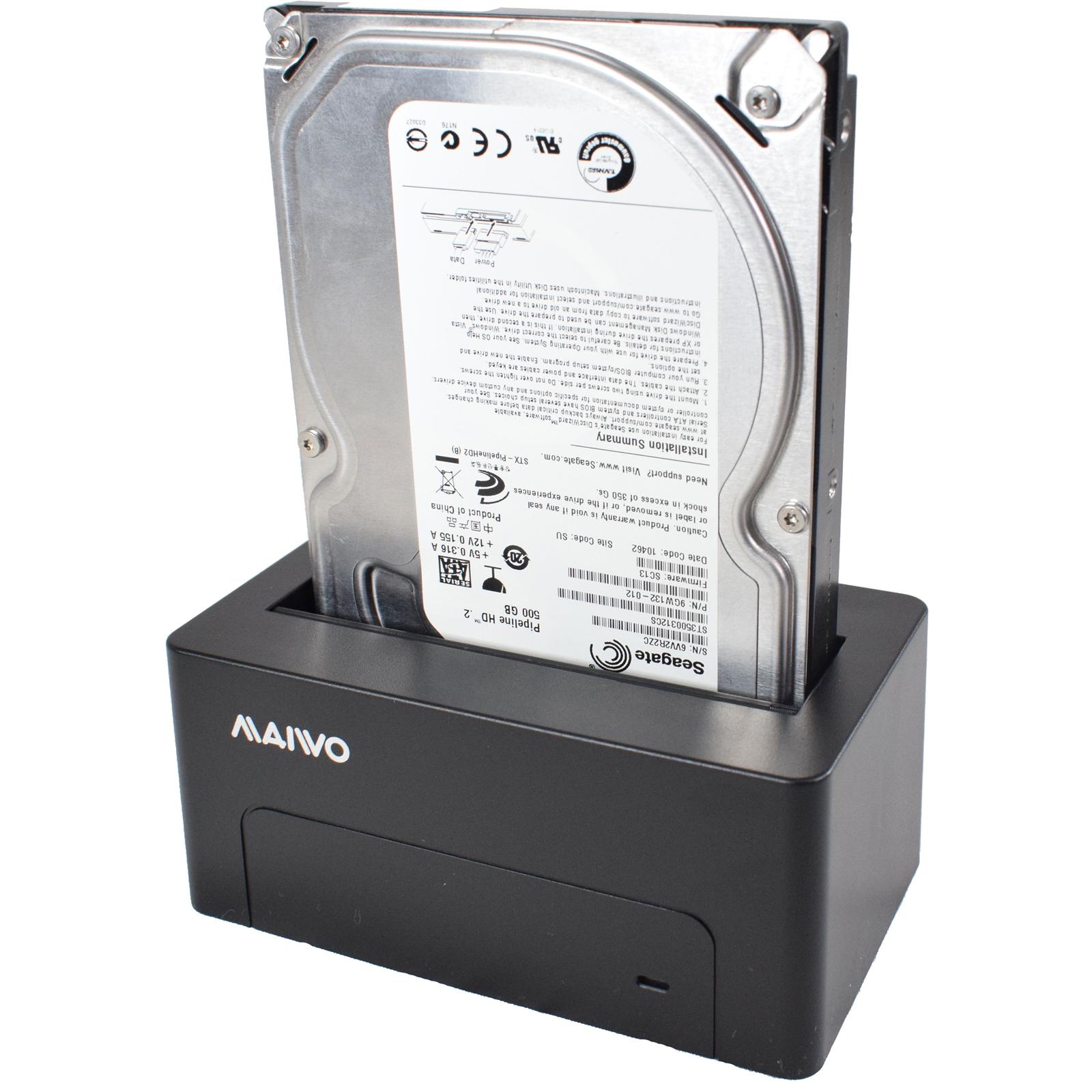 Maiwo K308 USB 3.0 SATA Hard Drive Dock 2.5" & 3.5" HDD SSD Docking Station thumbnail 3