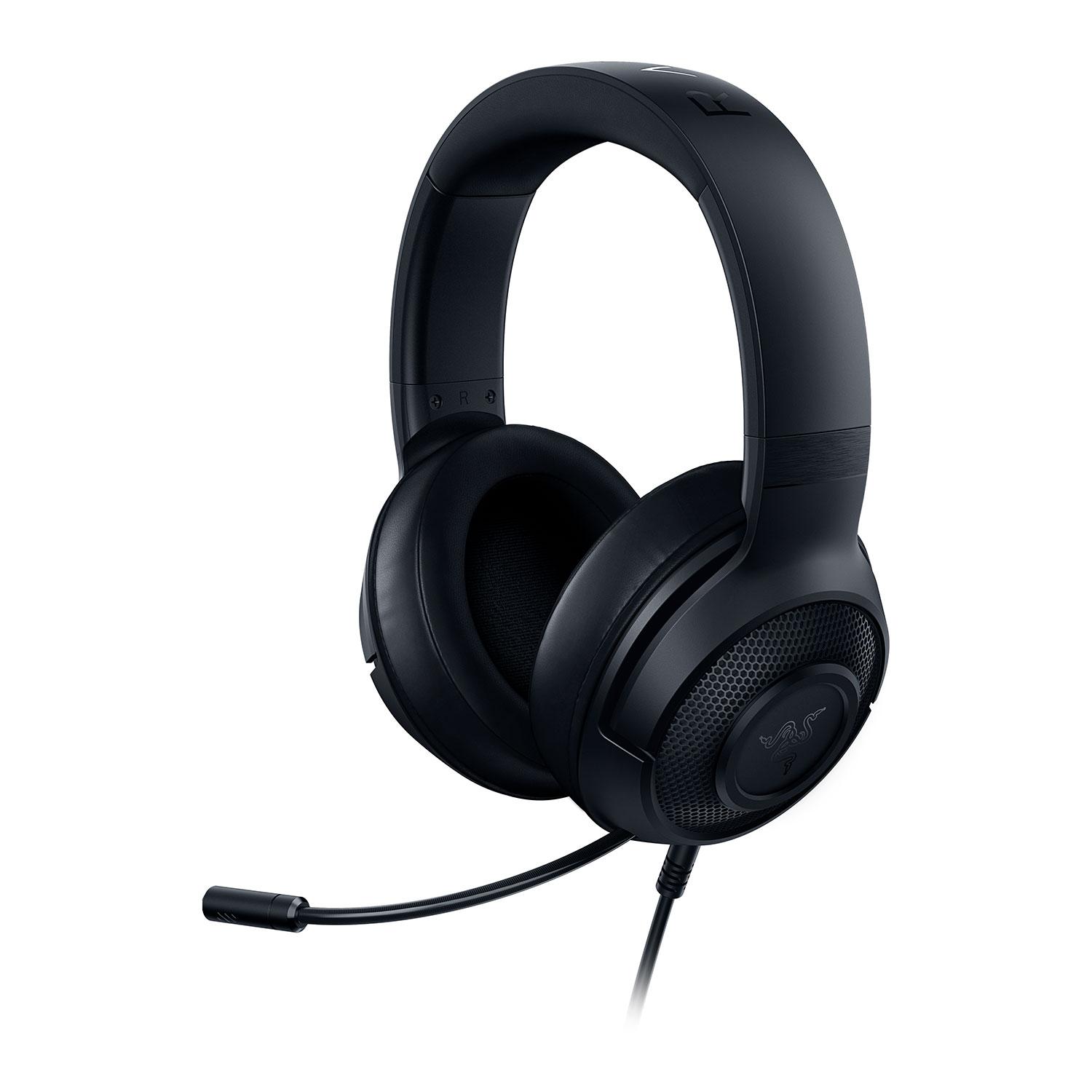 Razer Kraken X Lite 7.1 Surround Sound Gaming Headset Black PC PS4 Xbox One Nintendo Switch
