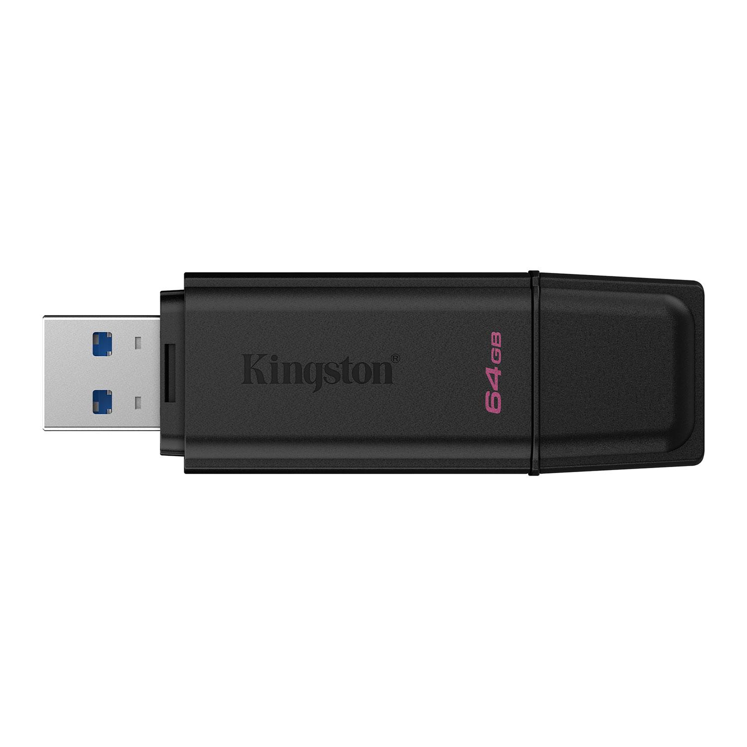 Kingston DataTraveler Exodia 64GB USB 3.2 Gen 1 Flash Drive USB-A Black thumbnail 2