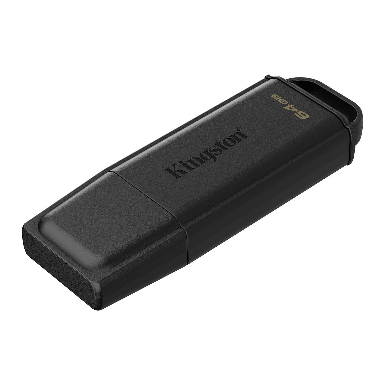 Kingston DataTraveler Exodia 64GB USB 3.2 Gen 1 Flash Drive USB-A Black thumbnail 3