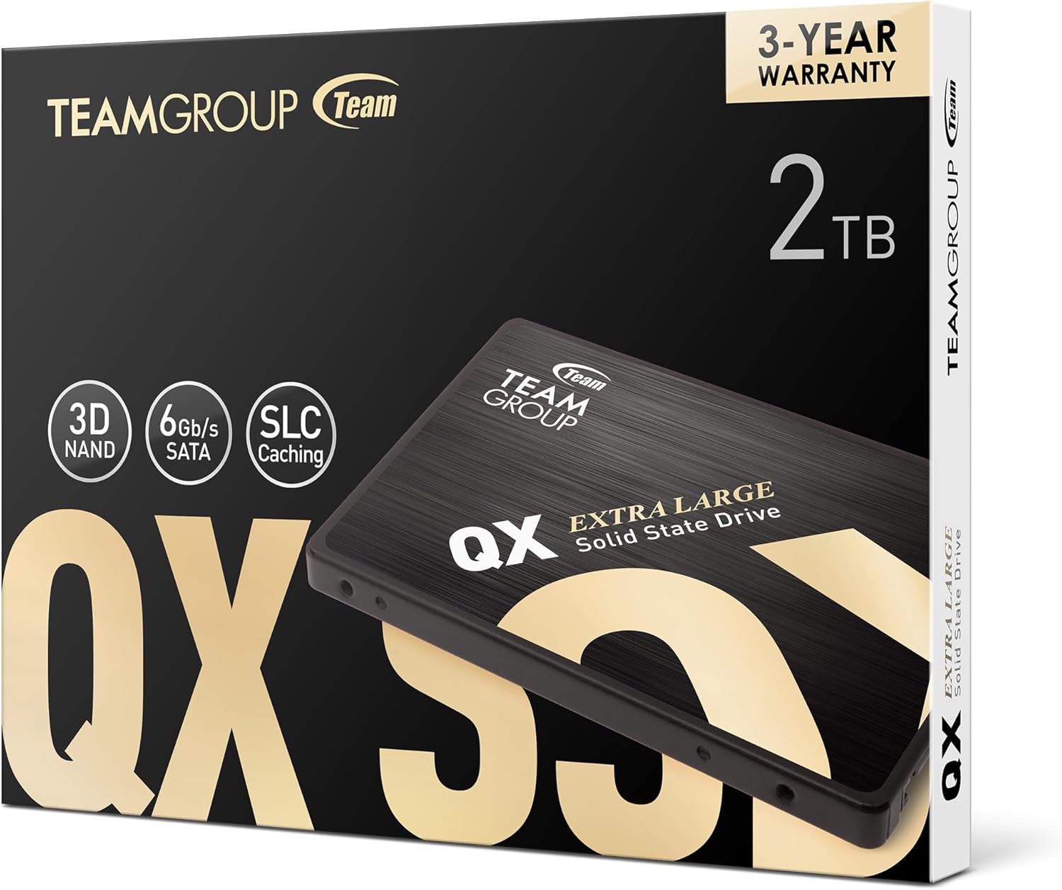 Team Group QX 2TB 2.5" SATA III SSD 560MB/s Solid State Drive