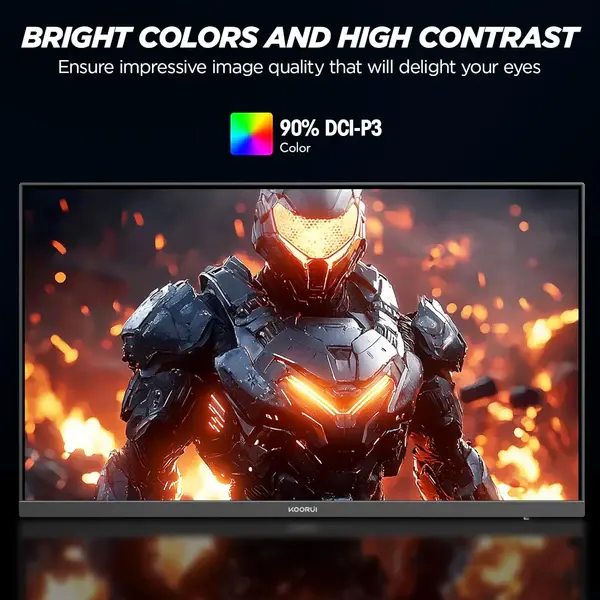 Koorui G2711P 27" IPS Gaming Monitor 200Hz 1ms FHD FreeSync Premium HDMI DisplayPort thumbnail 7