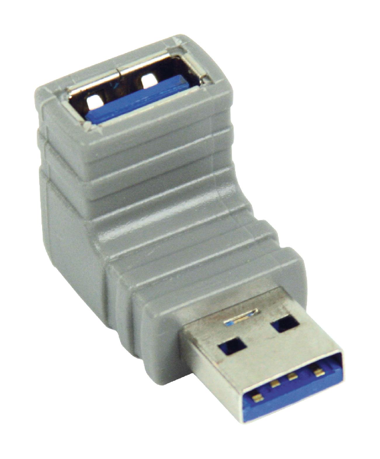 Bandridge USB 3.0 90° Angled Adapter USB-A Male to USB-A Female SuperSpeed 5Gbps BCP581 thumbnail 3