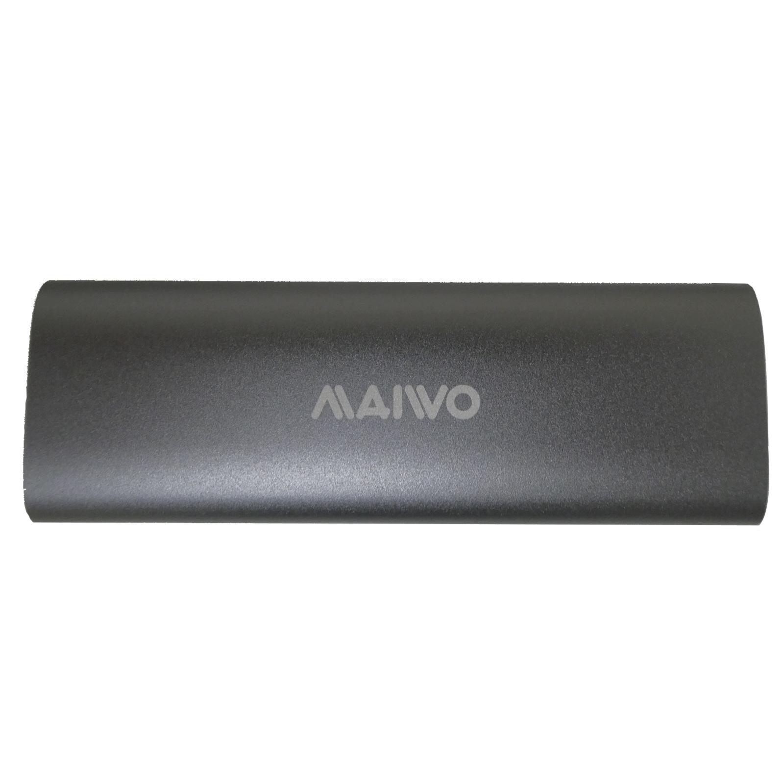 Maiwo K1689 USB-C 3.2 Gen 2 M.2 NVMe & SATA SSD Enclosure 10Gbps USB-C
