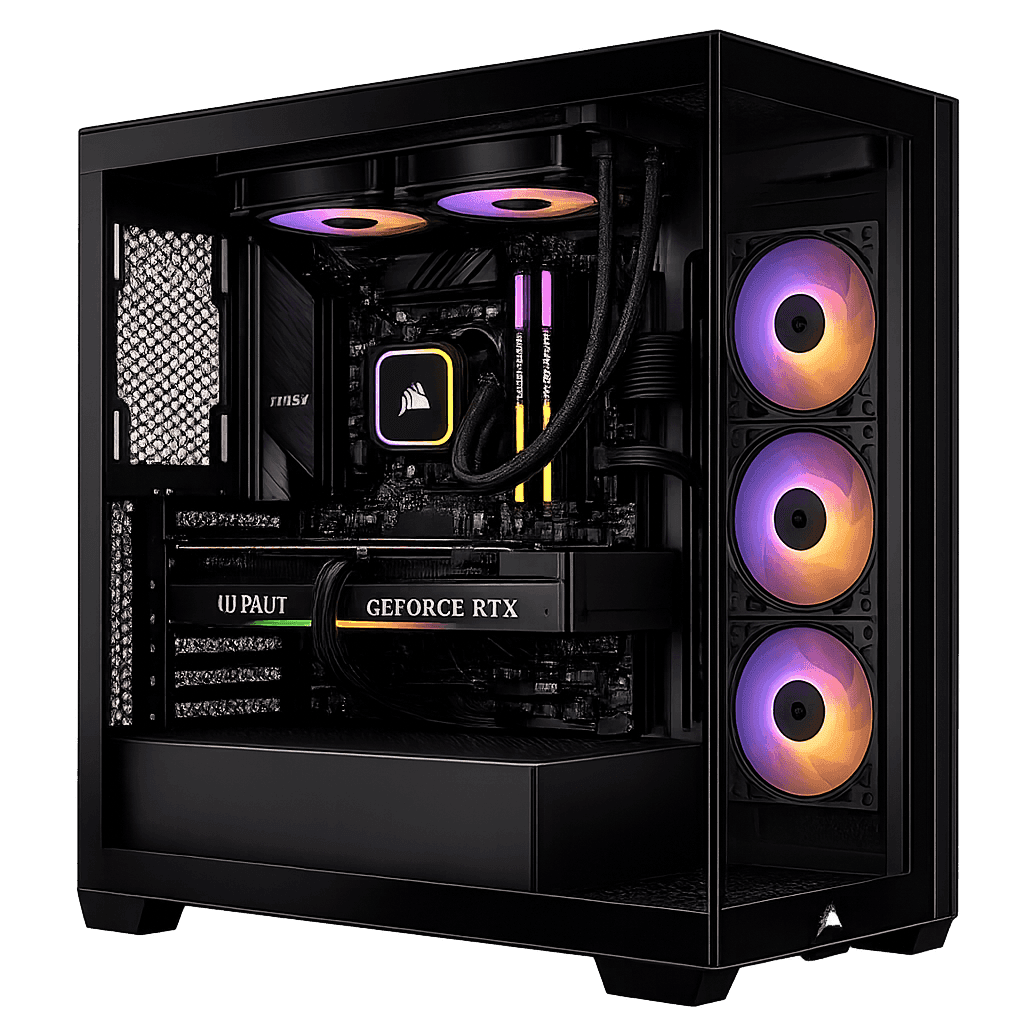 PCGH ObsidianCore Gaming PC – RTX 5060 Ryzen 5 8400F 16GB DDR5