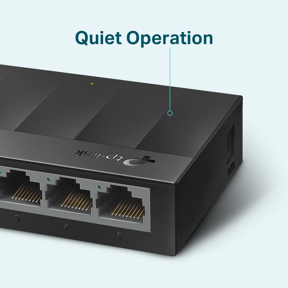 TP-Link LS1005G 5-Port Gigabit Desktop Network Switch 10/100/1000Mbps Plug & Play thumbnail 5