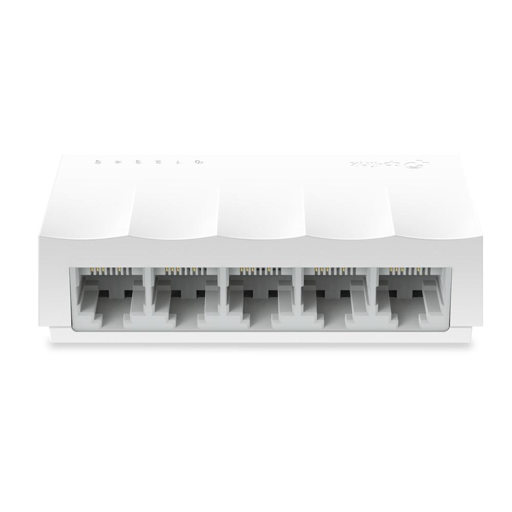TP-Link LS1005 5-Port Fast Ethernet Desktop Network Switch 10/100Mbps Plug & Play thumbnail 2