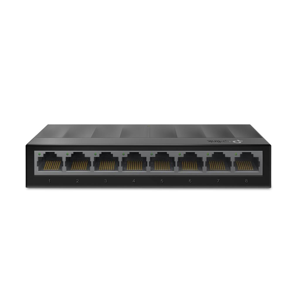 TP-Link LS1008G 8-Port Gigabit Desktop Network Switch 10/100/1000Mbps Plug & Play thumbnail 2