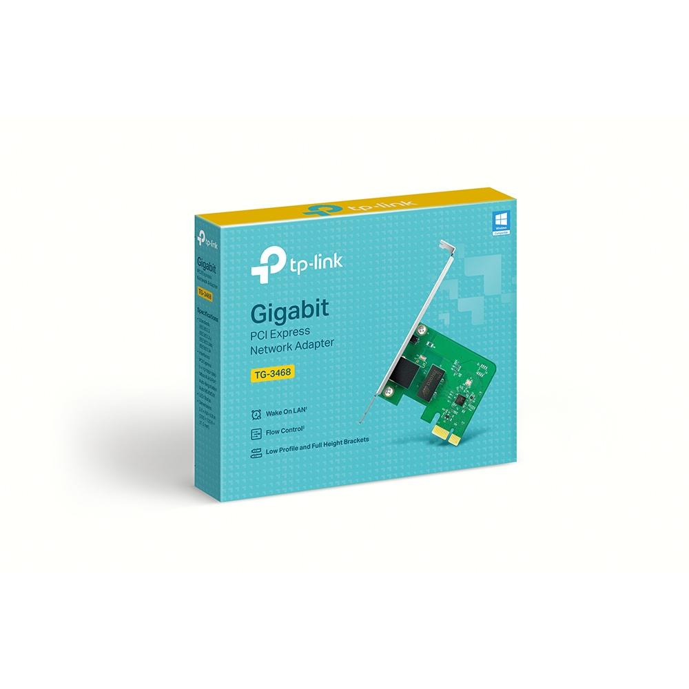 TP-Link TG-3468 Gigabit PCI Express Network Adapter 10/100/1000Mbps Ethernet Card
