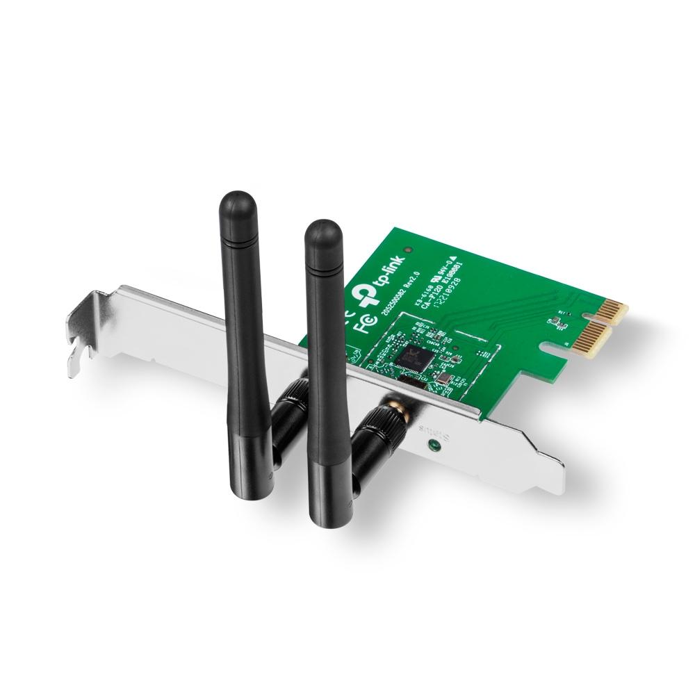 TP-Link TL-WN881ND 300Mbps Wireless N PCI Express WiFi Adapter with Dual Antennas thumbnail 2