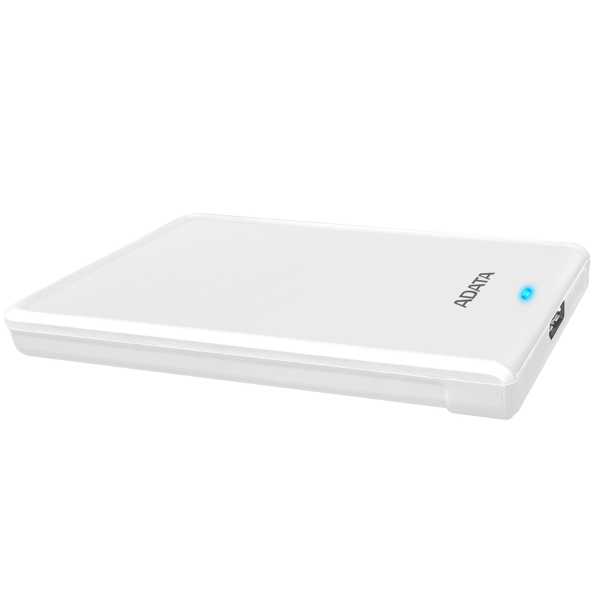 ADATA 1TB HV620S Slim 2.5" External Hard Drive — USB 3.2, 11.5mm Thick, White thumbnail 4
