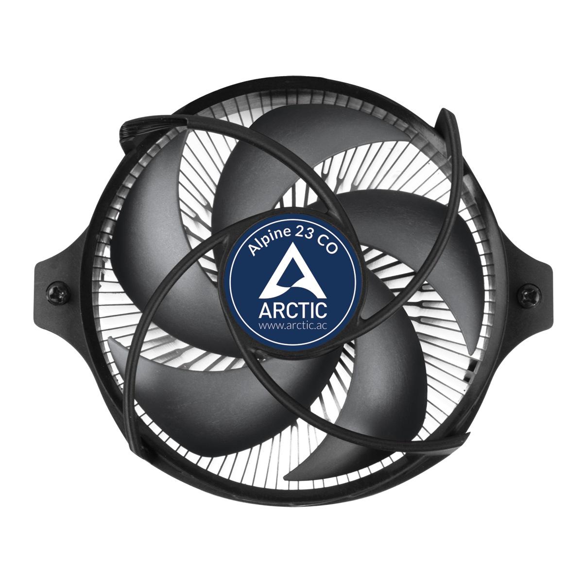 ARCTIC Alpine 23 CO AMD AM5 AM4 CPU Cooler 90mm PWM Fan with MX-4 Thermal Paste thumbnail 4