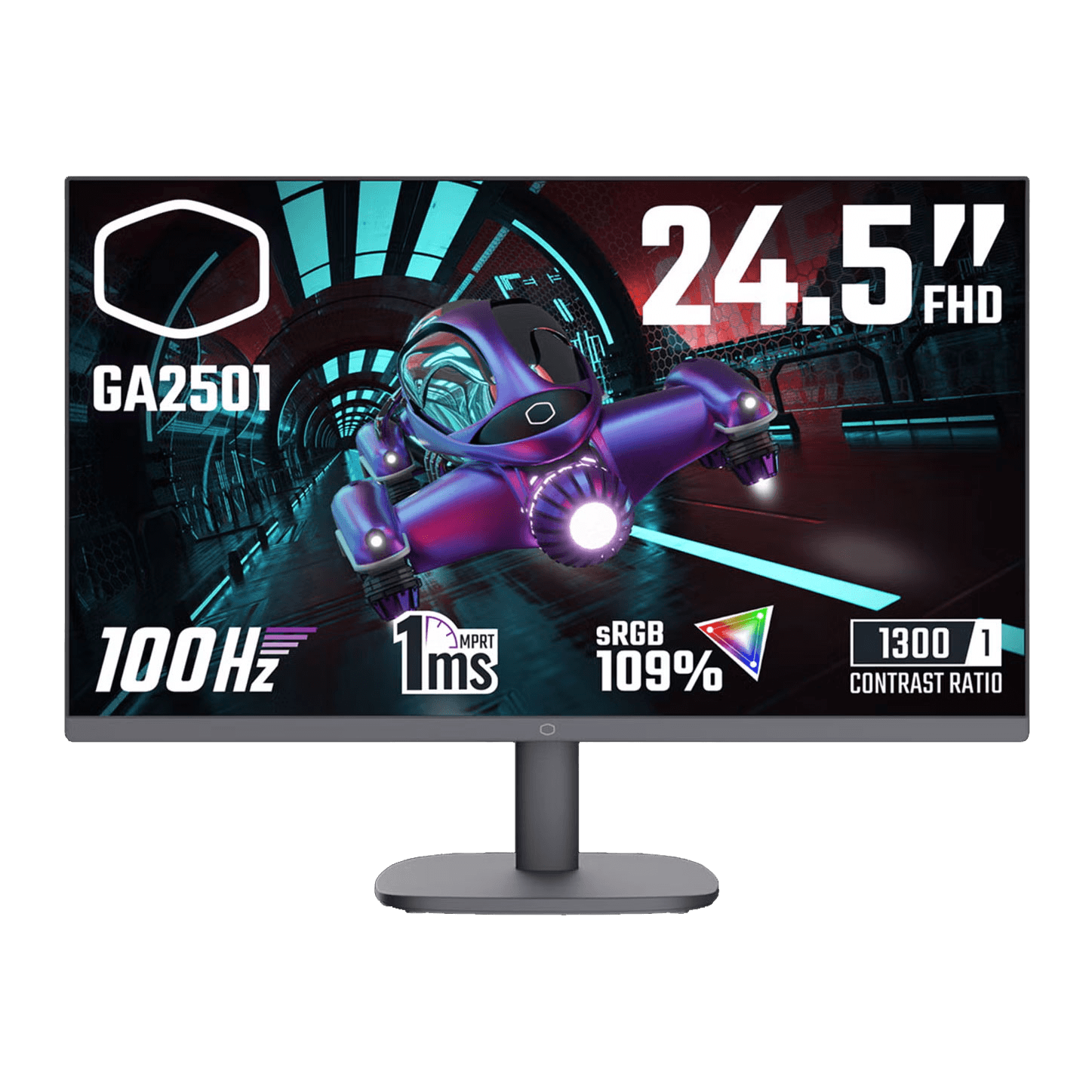 Cooler Master 24.5" GA2501 IPS FHD 100Hz 1ms Adaptive Sync HDMI VGA