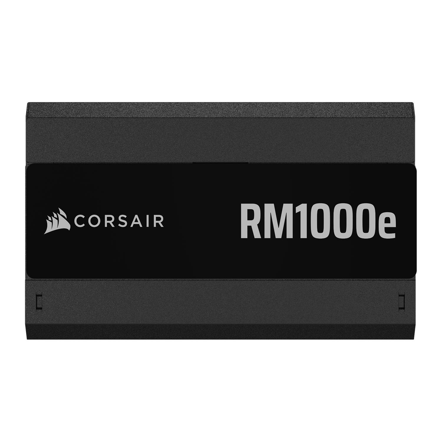 Corsair RM1000e 1000W Fully Modular ATX 3.1 PCIe 5.1 PSU Cybenetics Gold 12V-2x6 thumbnail 2