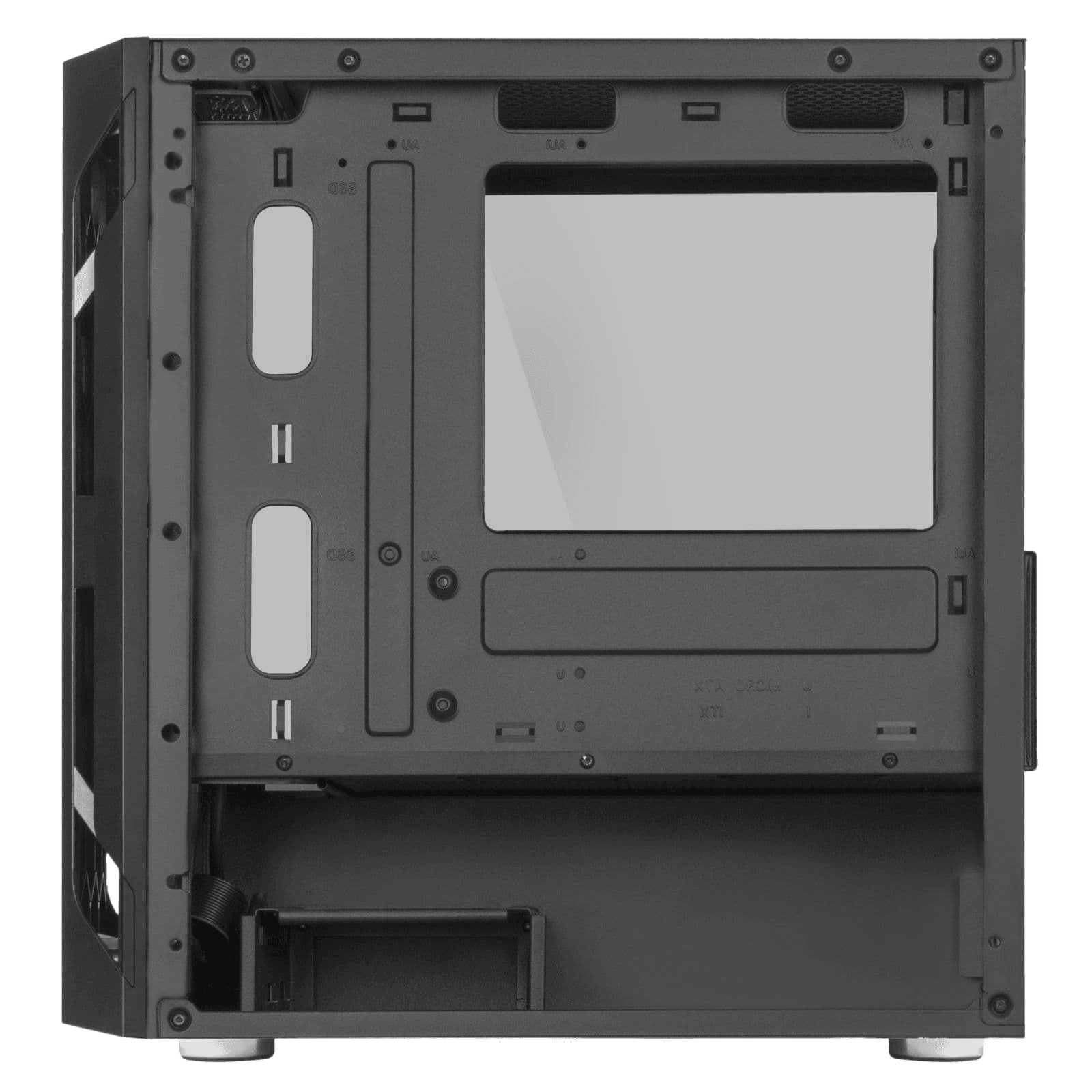 Silverstone Fara H1M G Black Gaming Case 1 x 120mm Fan thumbnail 5