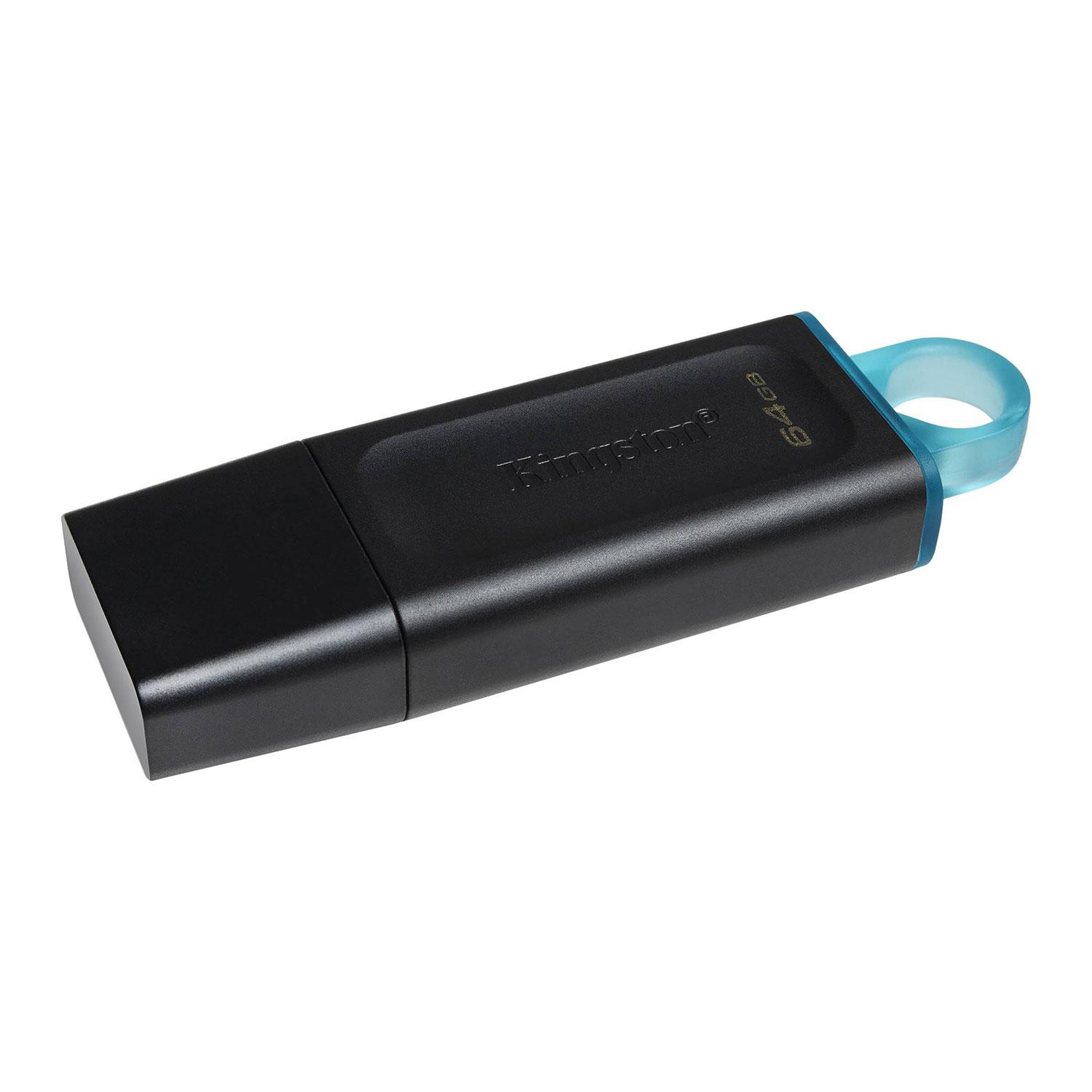 Kingston 64GB DataTraveler Exodia USB 3.2 Gen 1 Flash Drive — Cap, Key Ring thumbnail 3