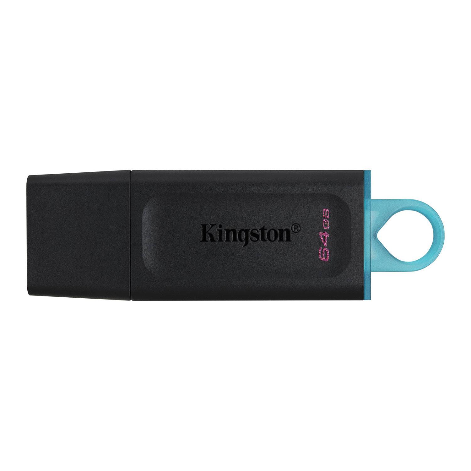 Kingston 64GB DataTraveler Exodia USB 3.2 Gen 1 Flash Drive — Cap, Key Ring thumbnail 2