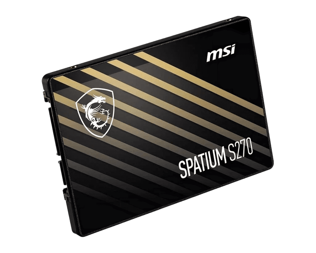 MSI 480GB Spatium S270 SATA 2.5" SSD R/500MB/s W/450MB/s thumbnail 2