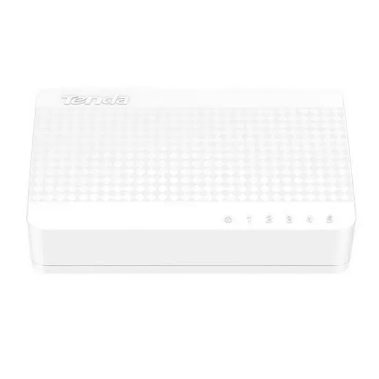 Tenda 5-Port Fast Ethernet Switch 10/100Mbps Plug & Play Desktop Network Switch thumbnail 3
