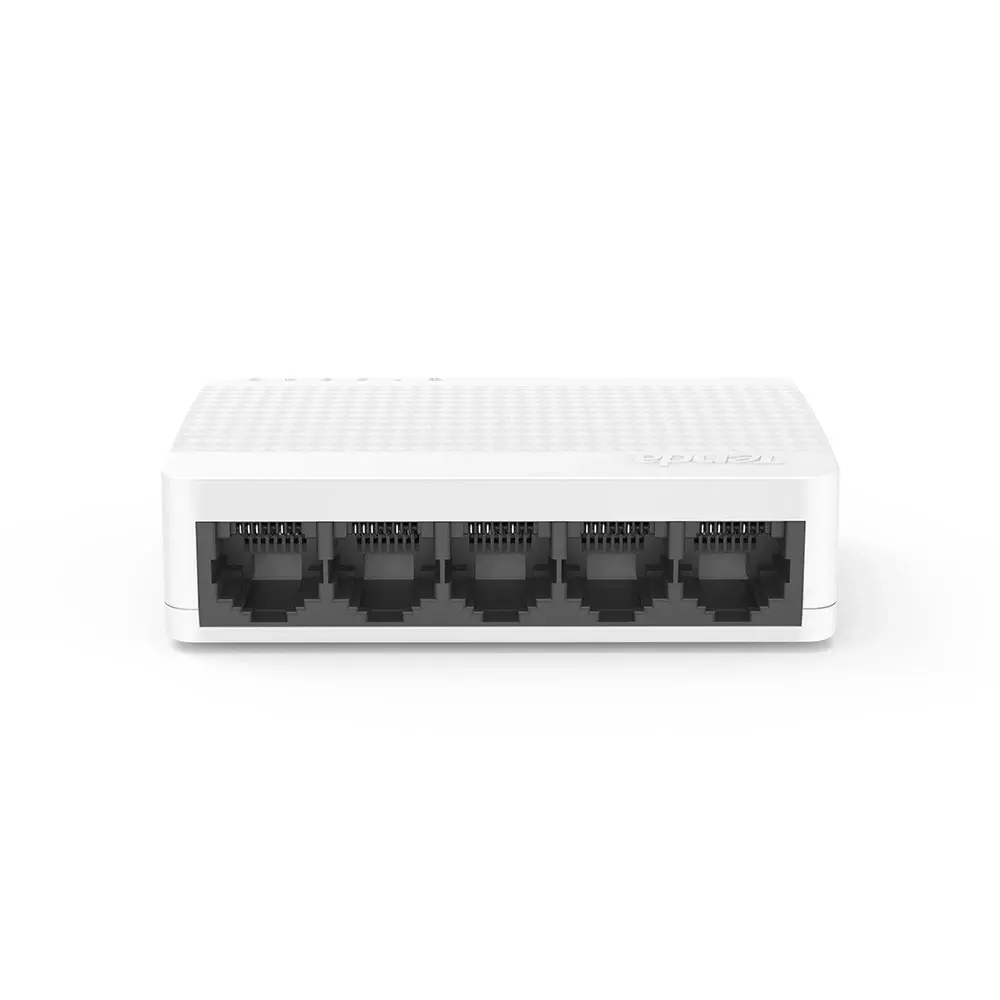 Tenda 5-Port Fast Ethernet Switch 10/100Mbps Plug & Play Desktop Network Switch thumbnail 2
