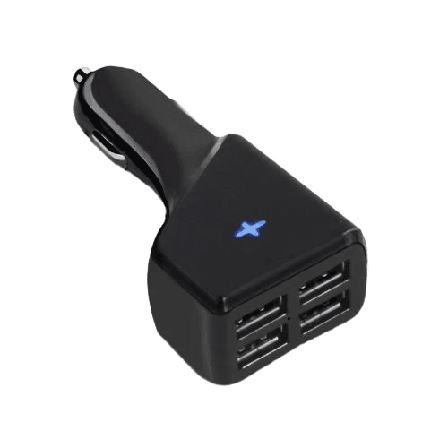 Sumvision 4 Port USB Device In-Car Charger 5V 24W Cigarette Lighter Connection thumbnail 2