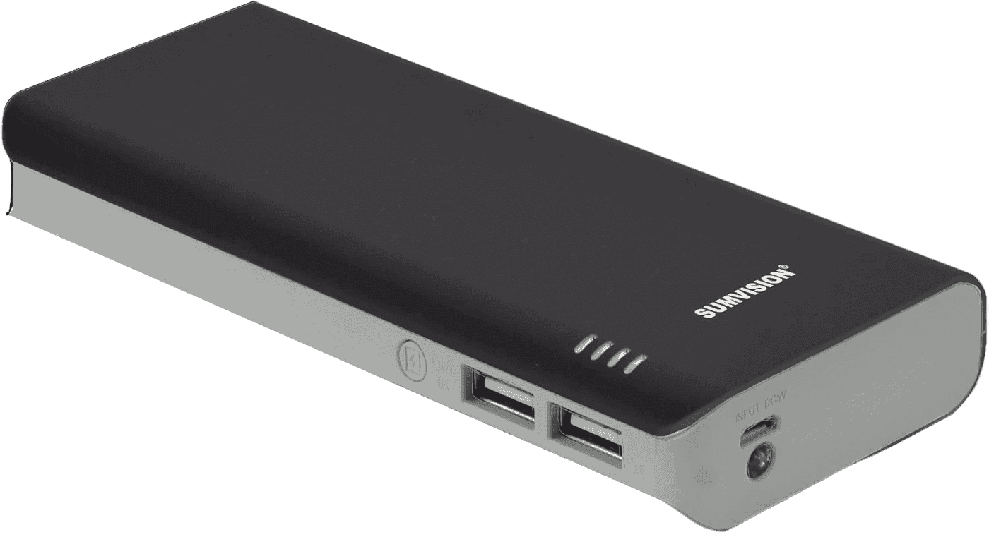 Sumvision Dual Output 10000mAh Universal Power Bank Black