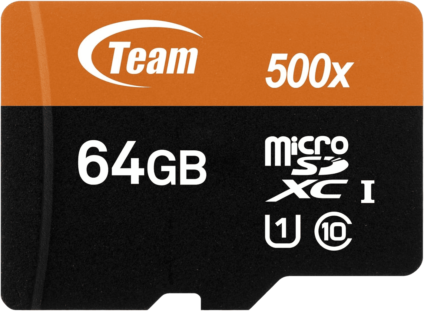 Team Group Xtreem 64GB microSDXC UHS-I Class 10 (500x) — 40MB/s Read