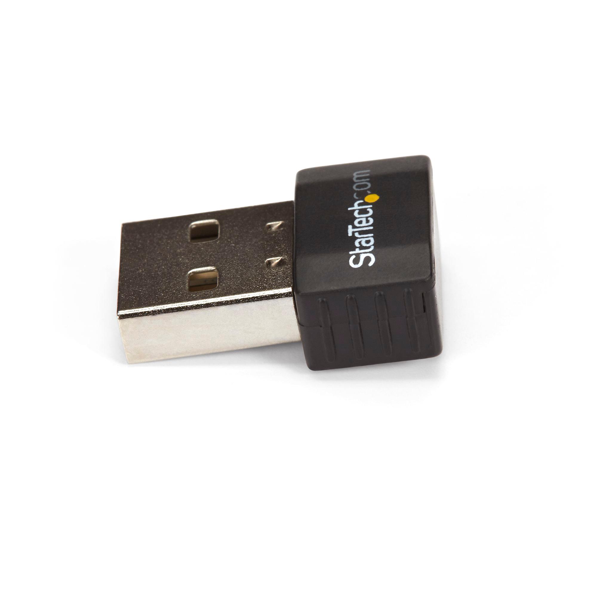 StarTech USB433ACD1X1 AC600 Dual Band USB Wi-Fi Adapter Nano Wireless AC USB Adapter thumbnail 3